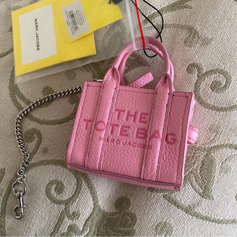 Marc Jacobs Pink Mini Tote Bag